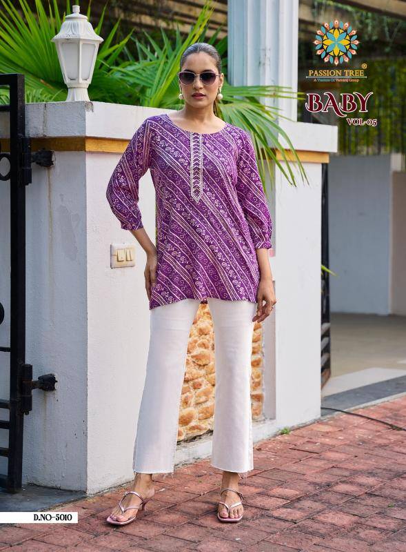 Passion tree baby vol-5 Ladies kurti wholesalers in bangalore